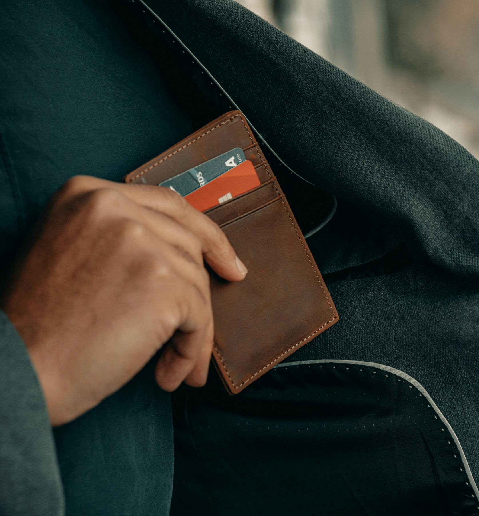 Close up wallet