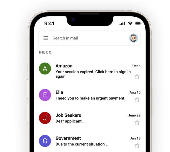 Phone scam illustration
