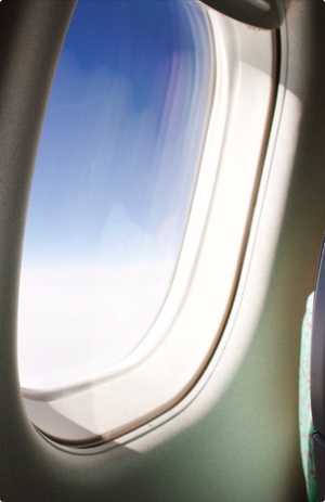 Aeroplane window