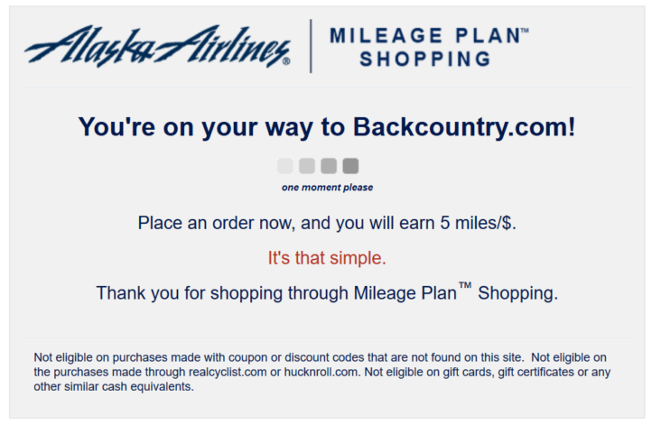 alaska mileage plan shopping backcountry.com shop
