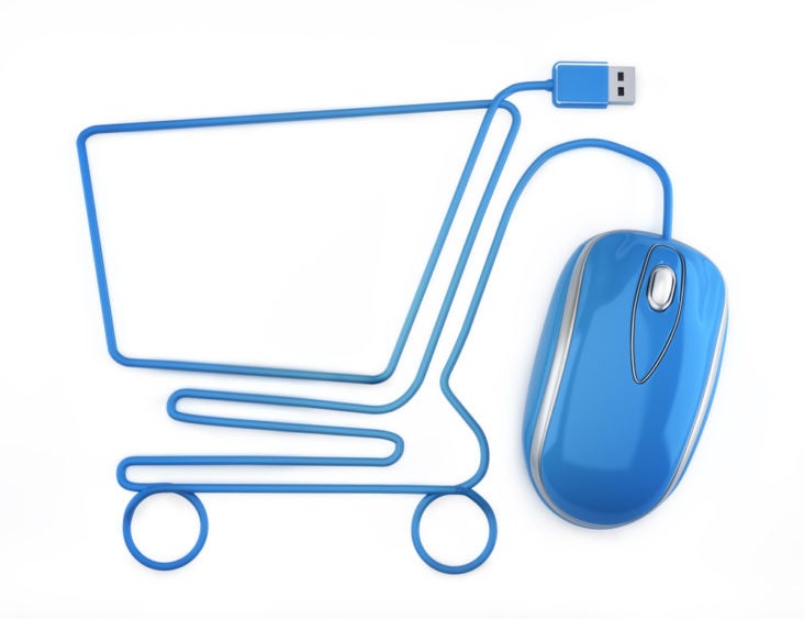 Mouse Cord Online Shopping Symbol
