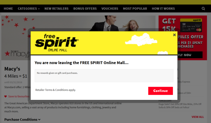macys free spirit online mall