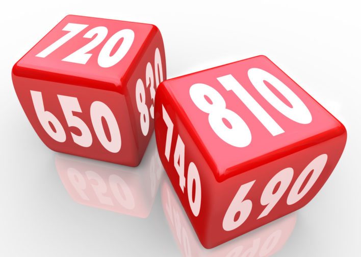 Credit Score Die