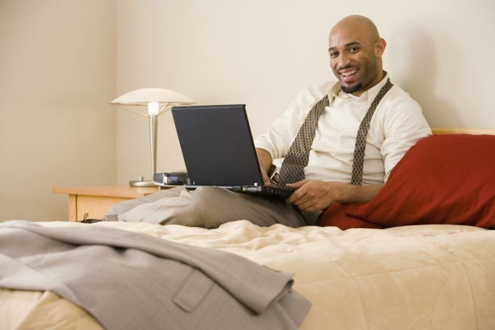 Businessman Unwinding - Citi Prestige Card