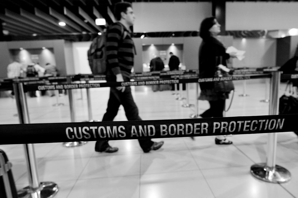 Customs and Border Patrol - Use Global Entry