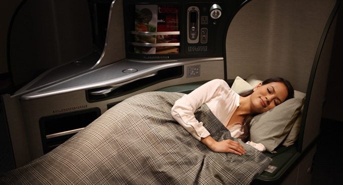 EVA Air business class