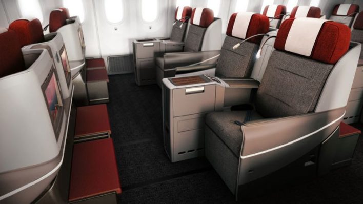 LATAM's B787 Business class has a fresh new look and you can use your American Airlines miles to fly it! Image courtesy of luxurytraveldiary.com.