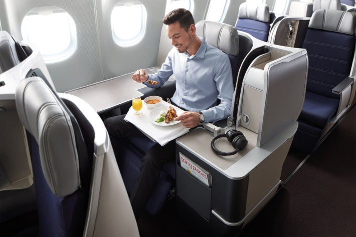 Malaysia Airlines Business Class
