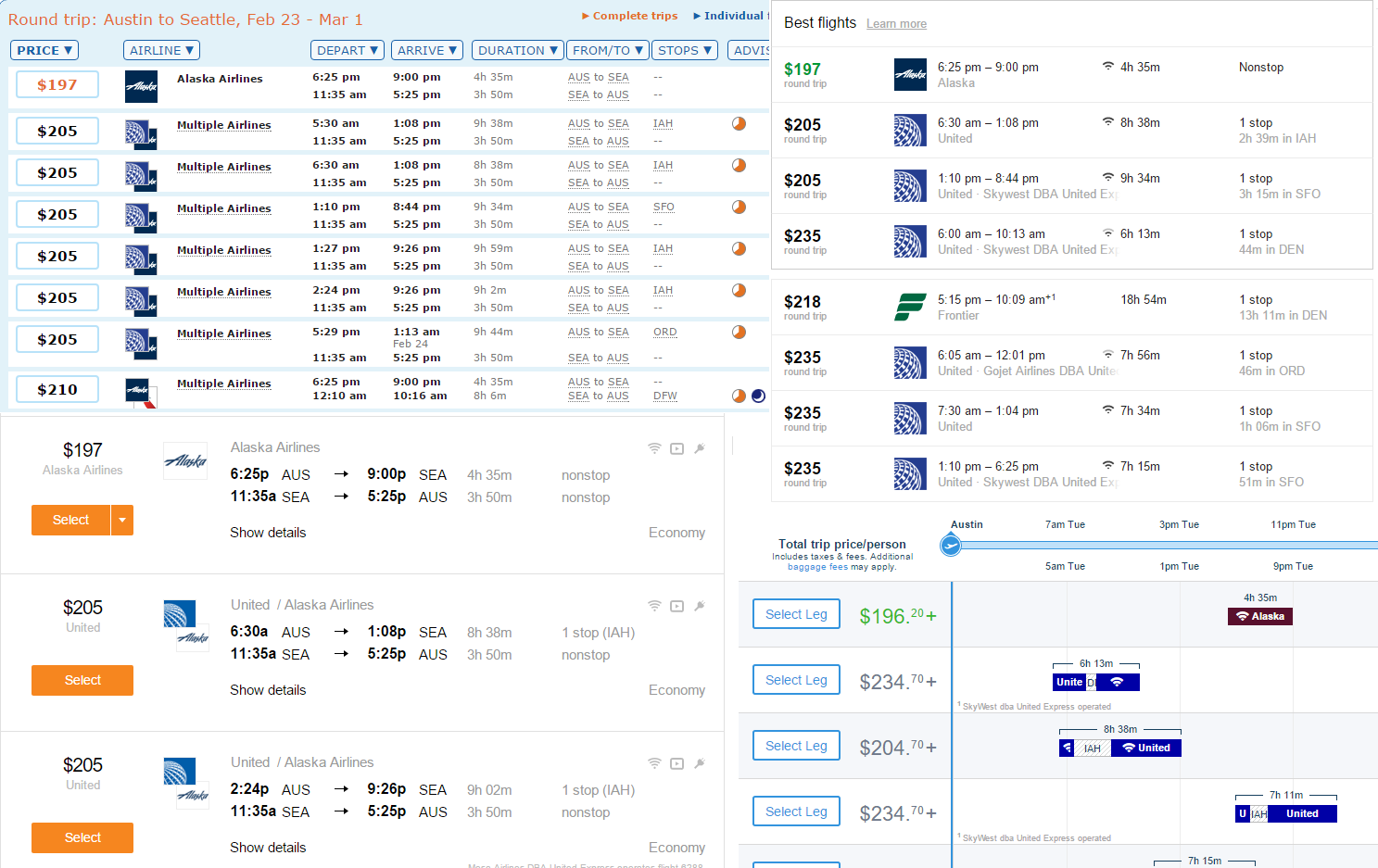 google ita travel matrix