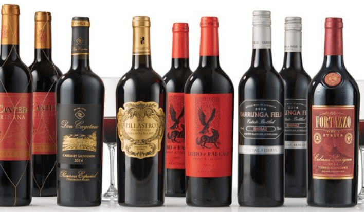 Virgin America Flying Club Wines