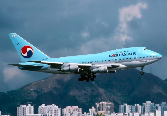 Korean Air 747