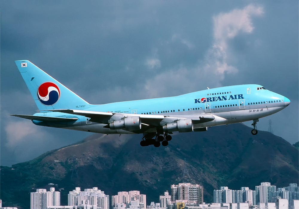 Korean Air Award Chart Peak Season