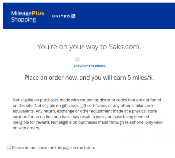 united mileage shopping 2