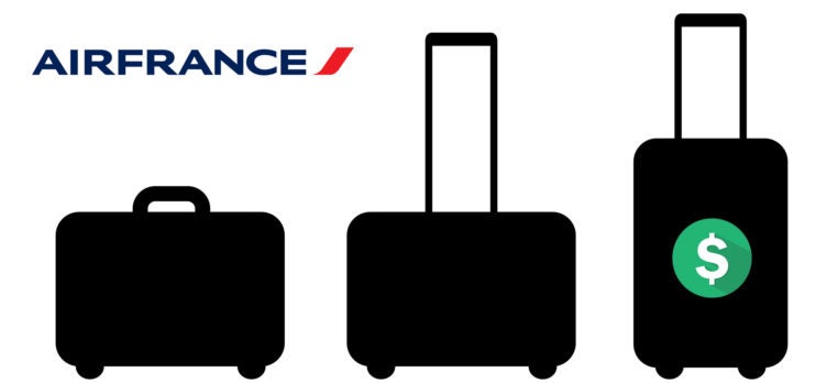 Air France baggage fees