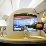 Emirates First Class Champagne