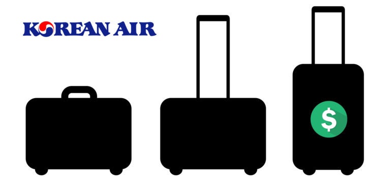 Korean Air baggage fees