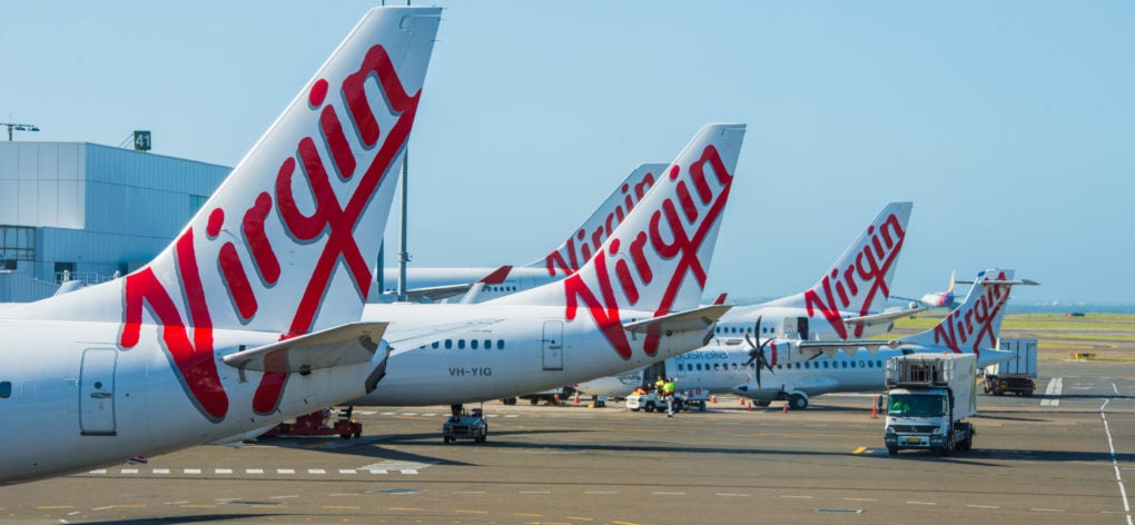 Virgin Australia Planes at Airport