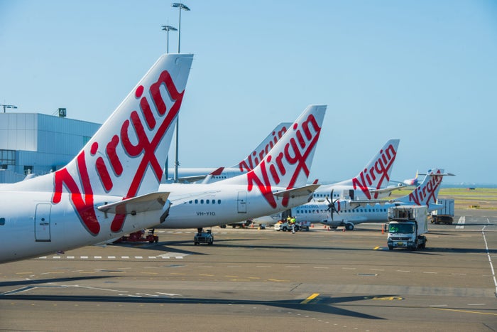 Virgin Australia Planes at Airport