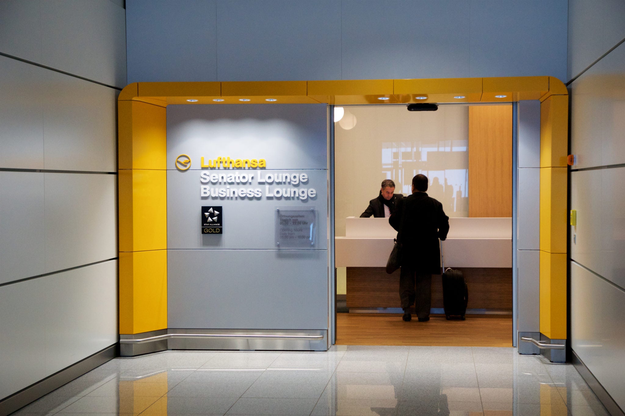 Lufthansa Business Class Lounge