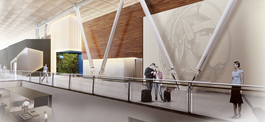 The Centurion Lounge - Rendering (JFK)