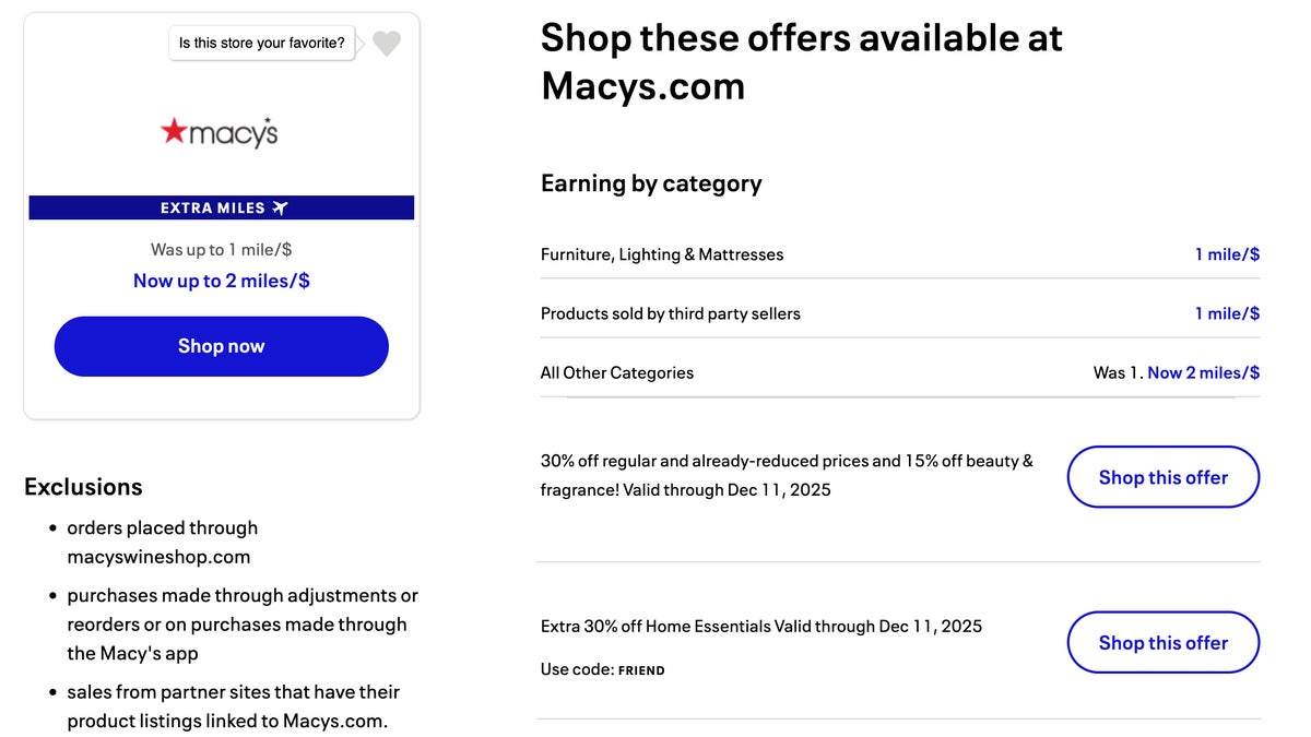 MileagePlus Shopping Macys mileageplus shopping macys