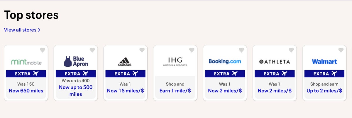 MileagePlus Shopping top stores united mileageplus shopping top stores