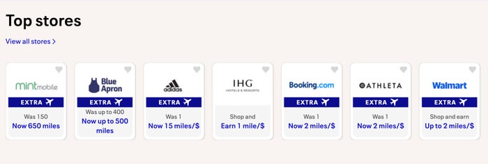 MileagePlus Shopping top stores united mileageplus shopping top stores