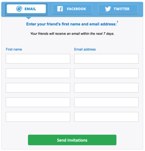 Chase Email Referral