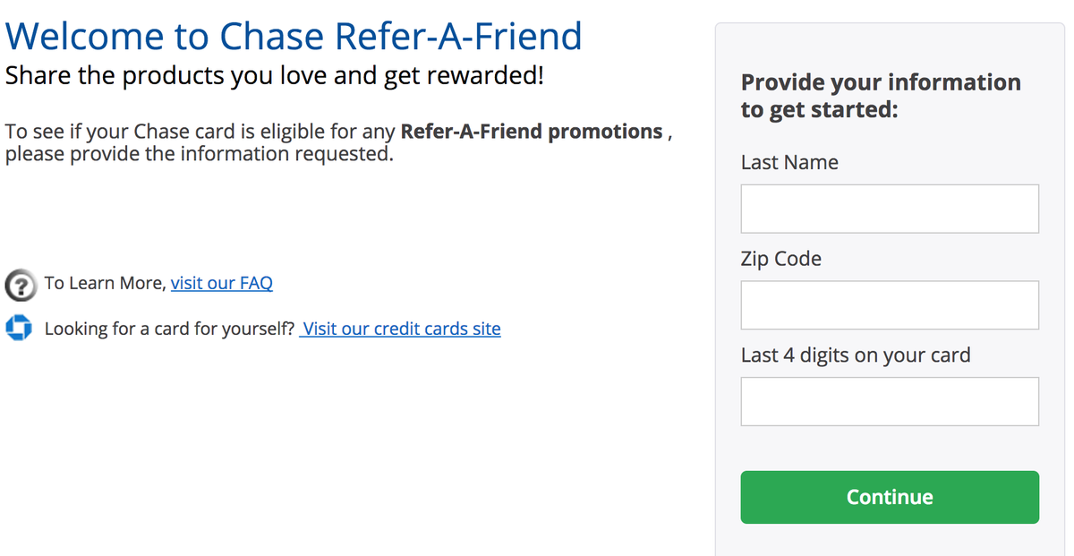 Chase Refer-A-Friend