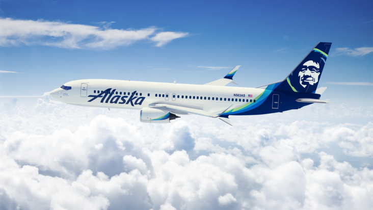 Alaska Airlines plane