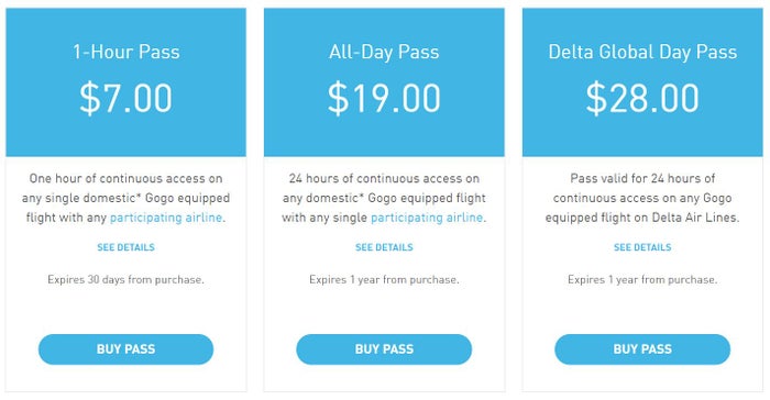 Gogo Day Passes
