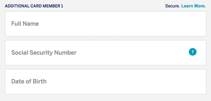 American Express Authorized User