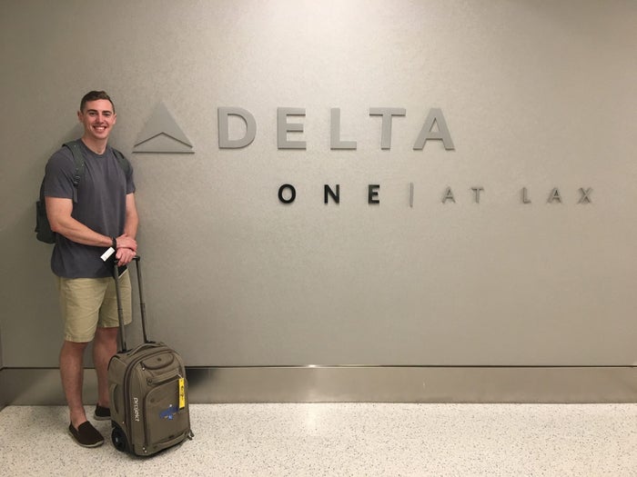 Delta One at LAX Lounge
