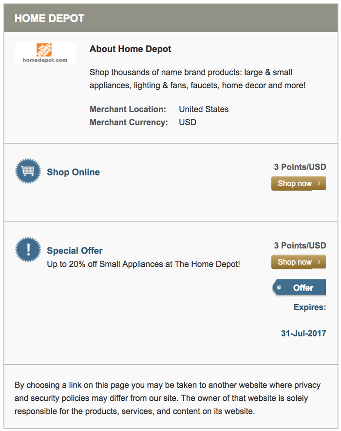 Hilton Honors Shop-to-Earn Mall