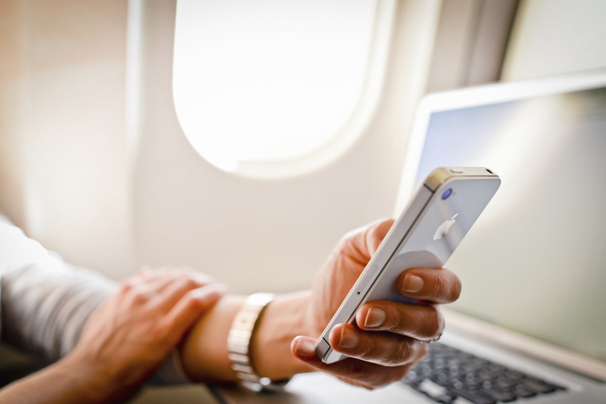 Mobile Device Airplane Electronics