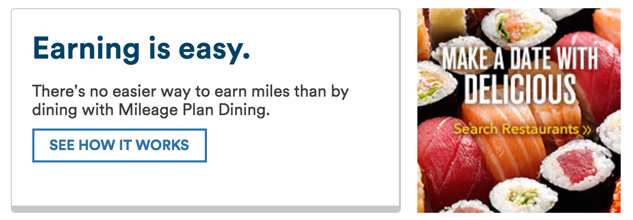 Alaska Mileage Plan Dining Restaurants