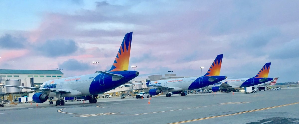 Allegiant Aircraft Tail Livery