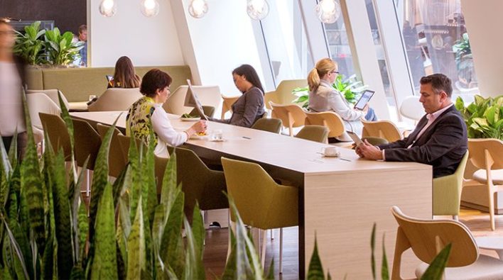 Qantas International Business Class Lounge
