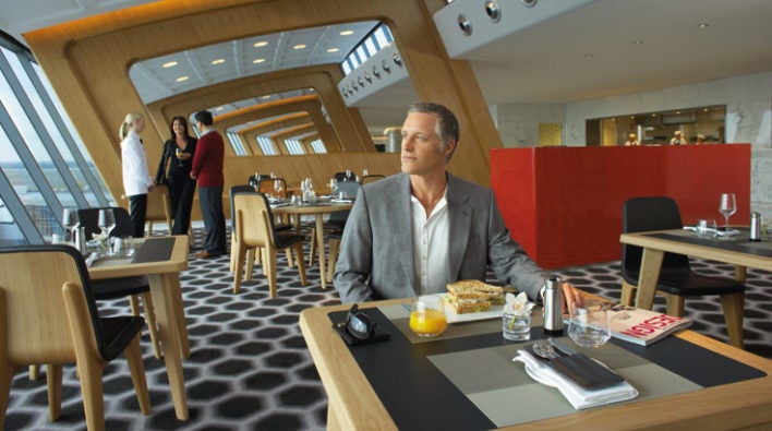Qantas International First Lounge Sydney