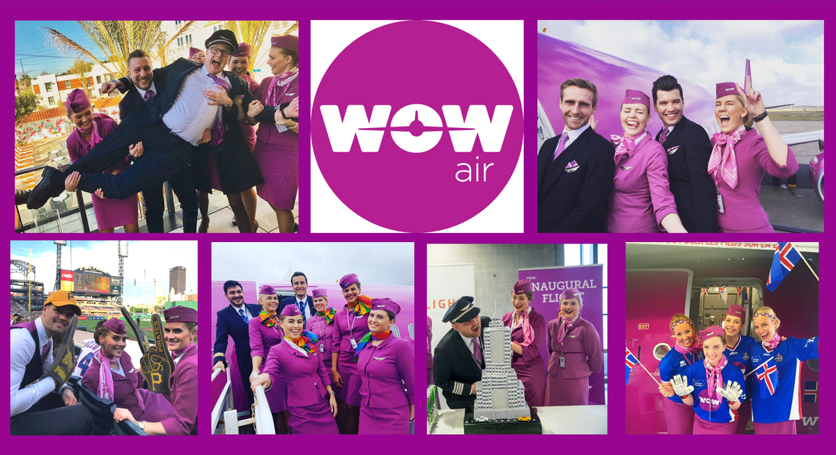 Wow Airlines Employees Having Fun!