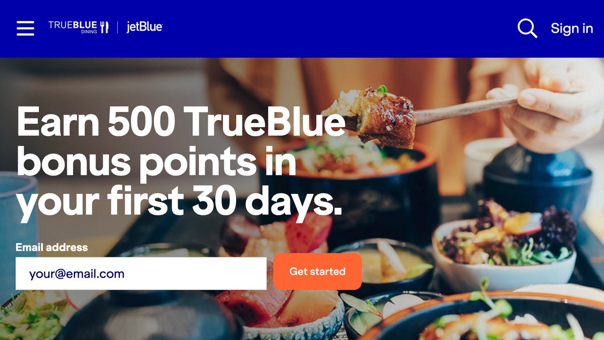 jetblue trueblue dining bonus jetblue trueblue dining bonus