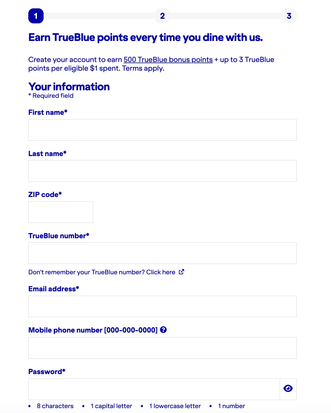 JetBlue Dining Program trueblue dining join