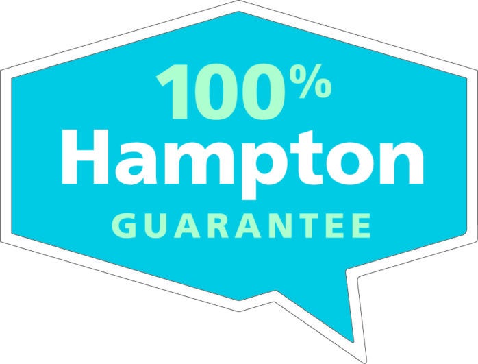 100% Hampton Guarantee