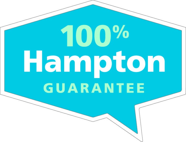 100% Hampton Guarantee