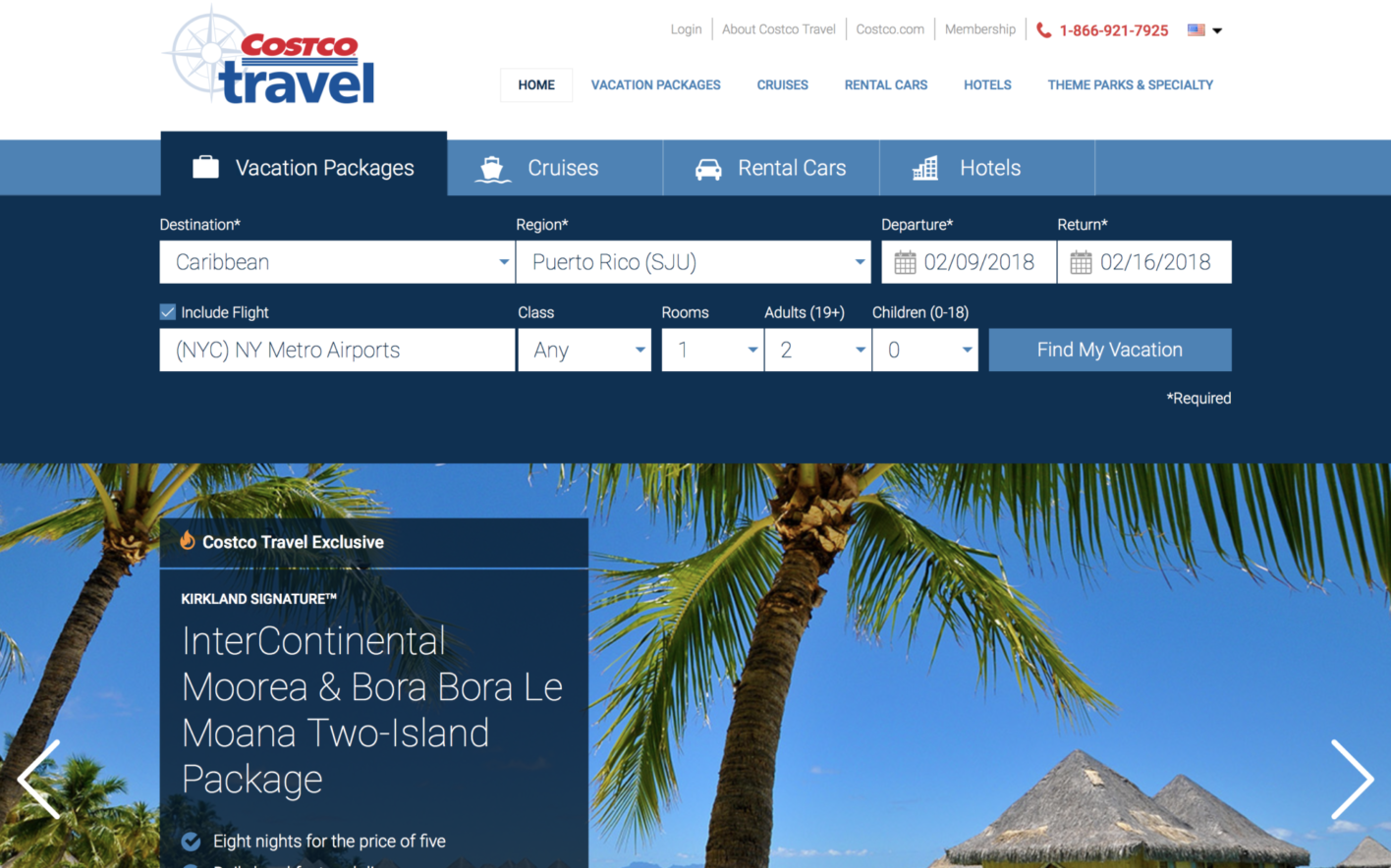 costco luxury gold travel reviews