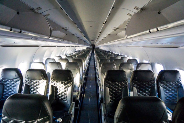 Frontier A320neo Frontier Airlines Cabin