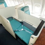 Korean Air Business Class Bed