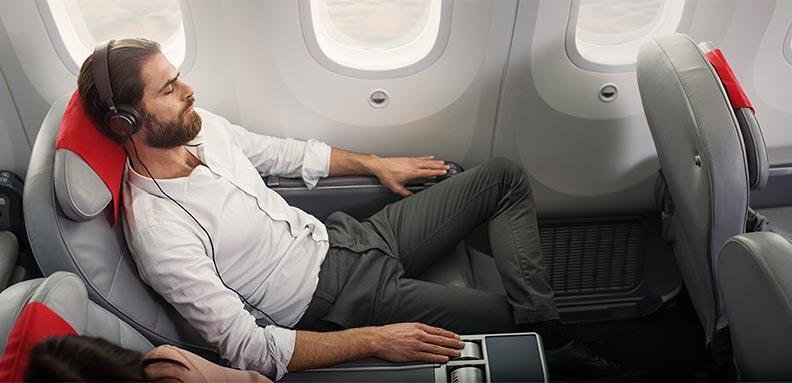 Norwegian Air Premium Cabin Seat