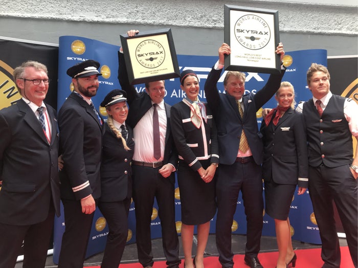 Norwegian Airlines Skytrax Awards 2017