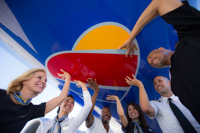 Southwest Heart Livery and Cabin Crew